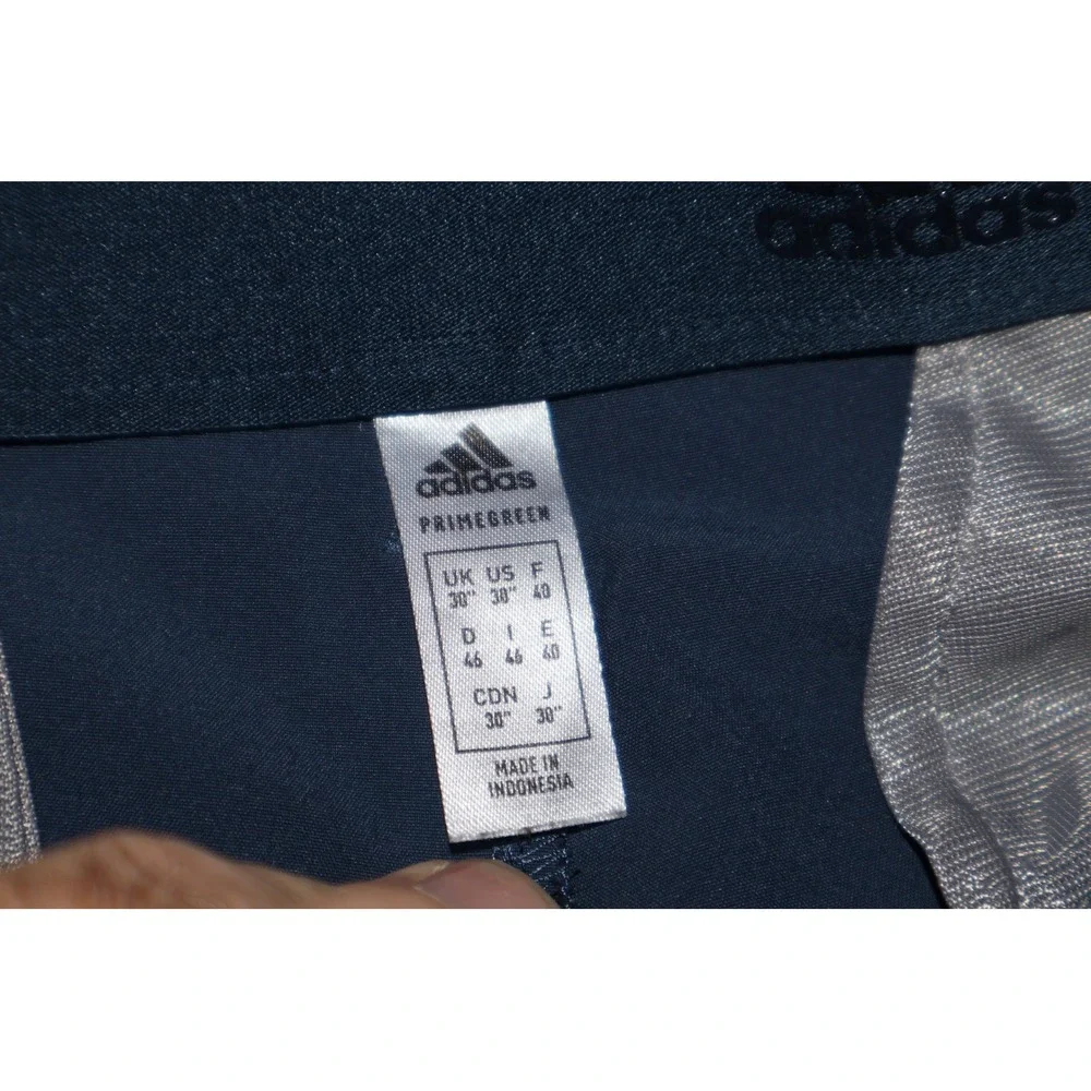 Adidas Golf Shorts Mens 30 Blue Primegreen Performance Stretch Sport 8